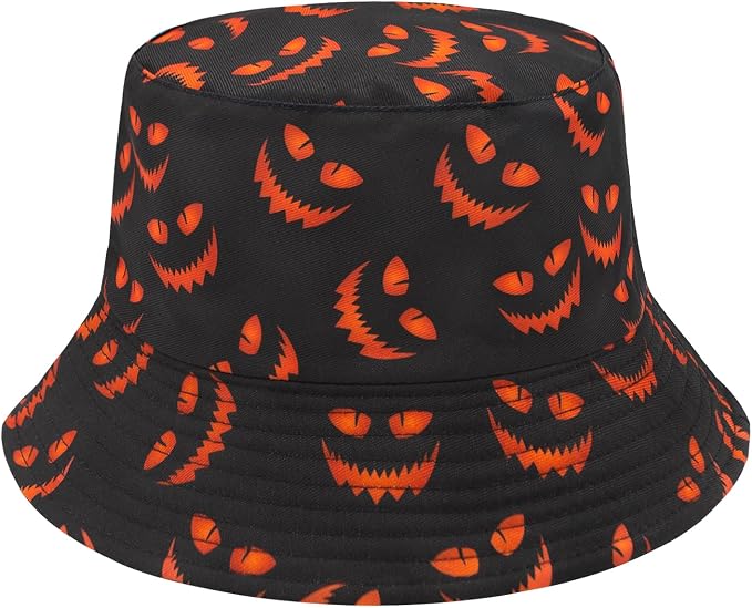 Women Men Teens Vintage Reversible Double Side Fisherman Hat Sun Outdoor